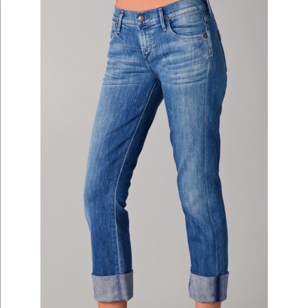 Citizens of Humanity Cropped Straight leg jeans